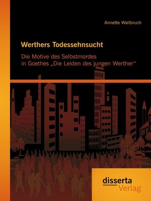 cover image of Werthers Todessehnsucht
